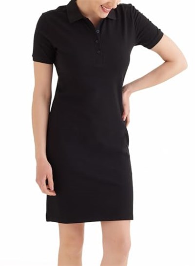 CSC Basic Polo Dress Kadın Kısa Kollu Elbise