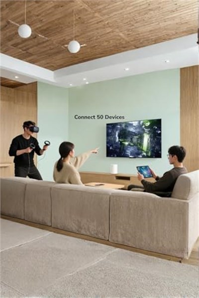 Cudy AC1200 Gigabit tüm ağ WiFi sistemi, çift bant, WiFi genişletici, Gigabit bağlantı noktaları, yüksek kazançlı antenler, VPN, Cloudflare, 100 cihaza kadar bağlama, M1300 2li paket