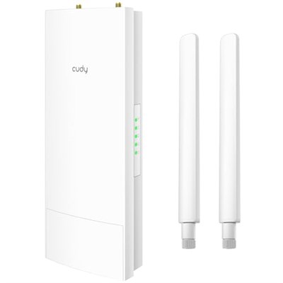 Cudy Dış Mekan Wi-Fi 5 AC1200 Dual Band Tekrarlayıcı, Erişim Noktası, Menzil Genişletici, 24V Pasif PoE, Yıldırımdan Korunma, -40 ila 60 °C Çalışma sıcaklığı, RE1200 Dış Mekan