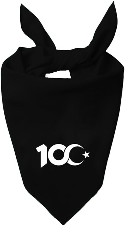 Cumhuriyet 100 Yıl Tek Renk Fular