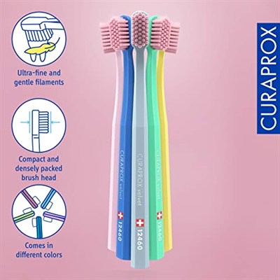 Curaprox CS 12460 Velvet Diş Fırçası