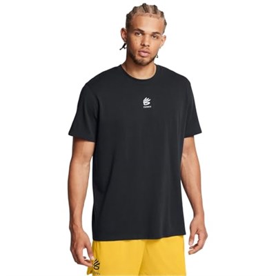 Curry Heavyweight Erkek Siyah Basketbol T-Shirt 1387107-001