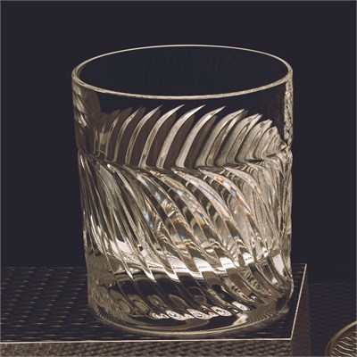 Da Vinci Gearing Yüksek Kalite Kristal 2li Viski Bardağı 290 ml