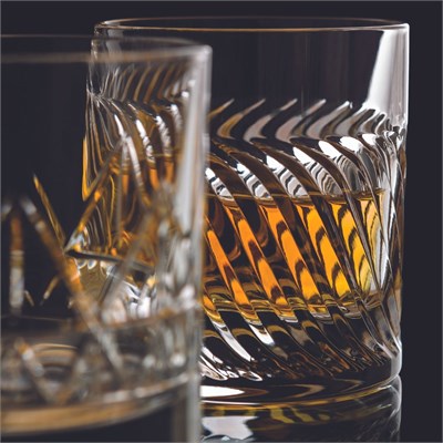 Da Vinci Gearing Yüksek Kalite Kristal 2li Viski Bardağı 290 ml