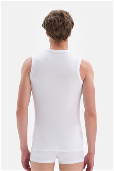 Dagi Erkek D5090 Compact Kolsuz O Yaka T-shirt, Pamuk