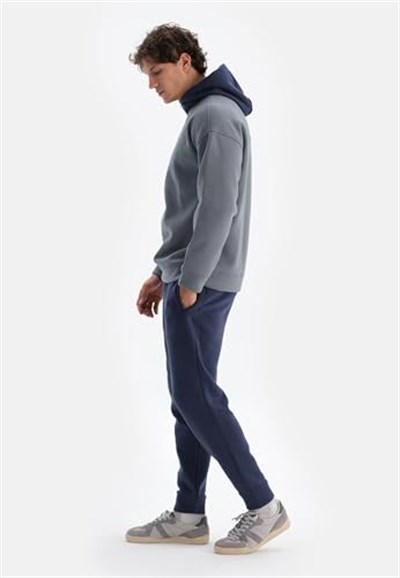 Dagi Erkek Erkek Kapişonlu İçi Şardonlu Sweatshirt, Pamuklu, Örme
