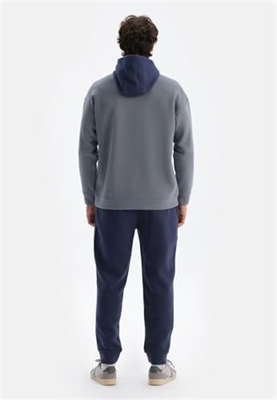 Dagi Erkek Erkek Kapişonlu İçi Şardonlu Sweatshirt, Pamuklu, Örme