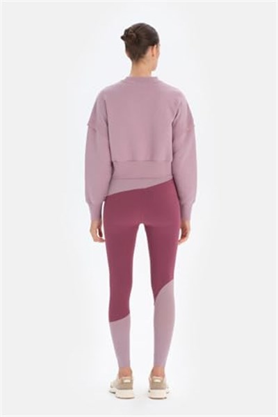 Dagi Kadın Kadın Kapıtone Crop Sweatshirt, Pamuklu, Örme