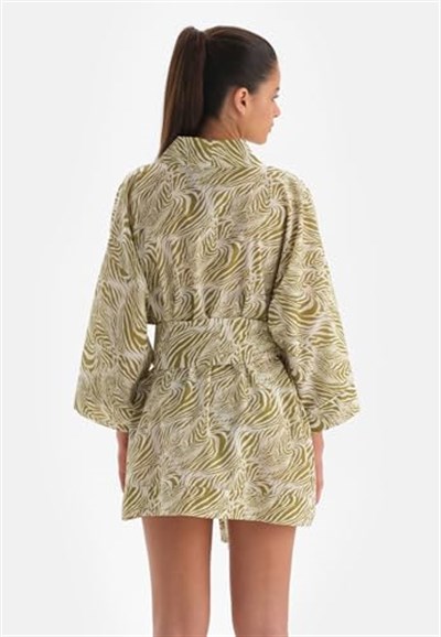 Dagi Kadın Pamuklu Kimono, Örme