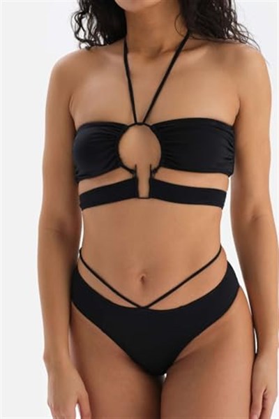 Dagi Kadın Straplez Bikini Üst, Örme