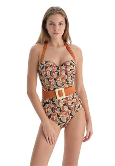 Dagi Kadın Straplez Kaplı Bikini Mayo, Örme