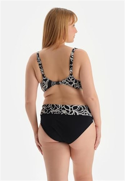 Dagi Kadın Yüksek Bel Bikini Alt, Örme