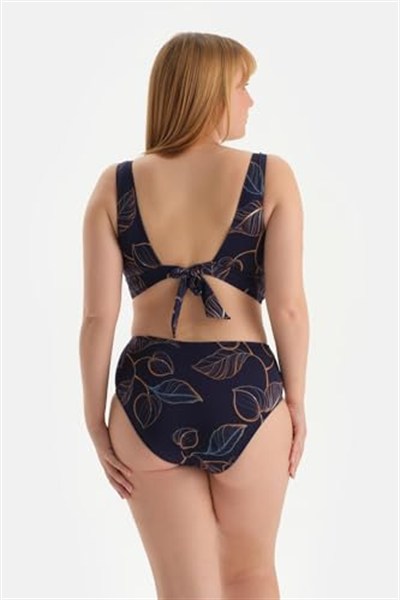 Dagi Kadın Yüksek Bel Bikini Alt, Örme
