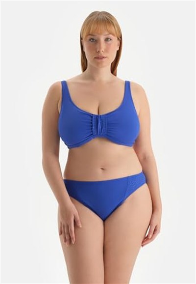 Dagi Kadın Yüksek Bel Bikini Alt, Örme