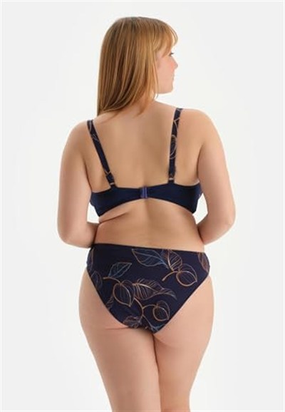 Dagi Kadın Yüksek Bel Bikini Alt, Örme