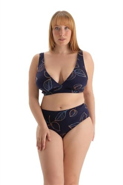 Dagi Kadın Yüksek Bel Bikini Alt, Örme