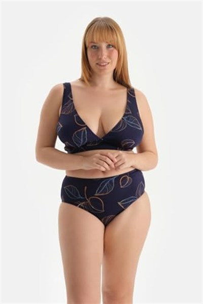 Dagi Kadın Yüksek Bel Bikini Alt, Örme