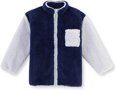 Dagi Kız Çocuk Cep Detaylı Unisex Şerpa Sweatshirt, Örme