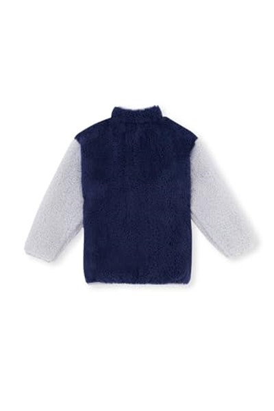 Dagi Kız Çocuk Cep Detaylı Unisex Şerpa Sweatshirt, Örme