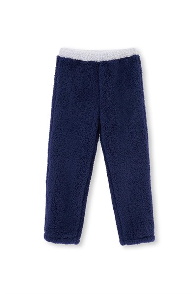 Dagi Kız Çocuk Şerpa Unisex Eşofman Alt, Örme