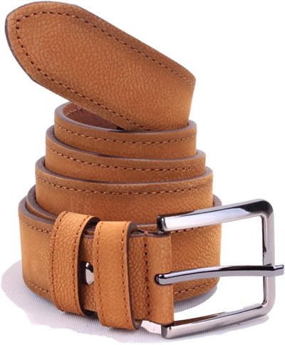 Dagoster DMK26-464DG Taba 4 cm Hakiki Deri Erkek Kemer