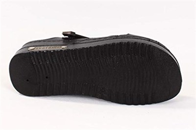 Dagoster DZA37-3005 Siyahı Günlük Ortopedik Kadın Terlik SİYAH