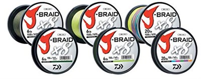 Daiwa J-Örgü 300M 8-Strand Dokuma Yuvarlak Örgü Hattı
