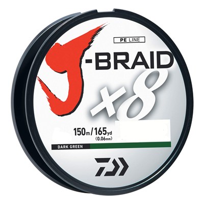 Daiwa J-Örgü 300M 8-Strand Dokuma Yuvarlak Örgü Hattı