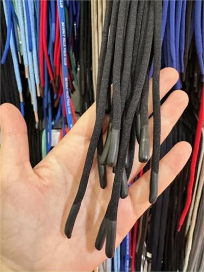 Daldırma Uçlu Eşofman Kordonu (5 Adet) Siyah