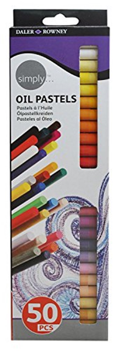 Daler Rowney Simply Yağlı Pastel 50 Renk