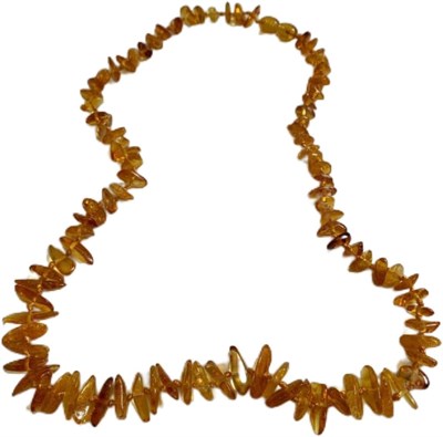 Damla Kehribar 50 Cm Yetişkin Limon Rengi Kolye tsbh98