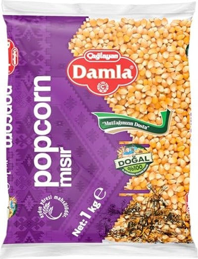Damla Popcorn Mısır 1 kg