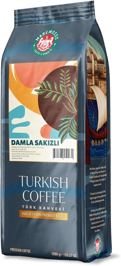Damla Sakızlı Türk Kahvesi 1 KG.