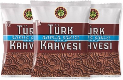 Damla Sakızlı Türk Kahvesi 100 gr 3lü Paket