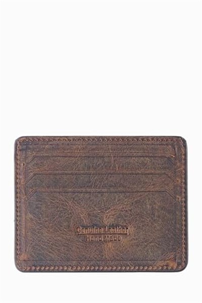 Damy Deri Cüzdan, Kadın Küçük RFID Kartlık, Fermuarlı, Erkek Mekanizmalı İnce, Mıknatıslı, Spor, Kartvizitlik, Mini Kredi Kartlık 530 (Kahverengi)