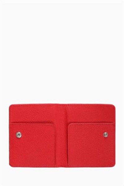 Damy Hakiki Deri Deri Cüzdan, Kartlık, Kadın Küçük Cüzdan RFID, Fermuarlı, Kartlık Cüzdan Erkek Mekanizmalı İnce, Mıknatıslı, Spor Cüzdan, Kartlık Cüzdan, Kartvizitlik, Mini Kartlık 512MG Kırmızı