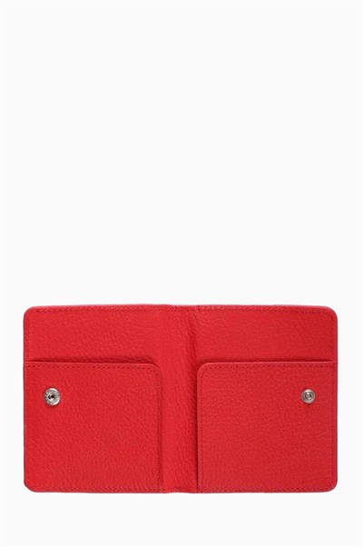 Damy Hakiki Deri Deri Cüzdan, Kartlık, Kadın Küçük Cüzdan RFID, Fermuarlı, Kartlık Cüzdan Erkek Mekanizmalı İnce, Mıknatıslı, Spor Cüzdan, Kartlık Cüzdan, Kartvizitlik, Mini Kartlık 512MG Kırmızı