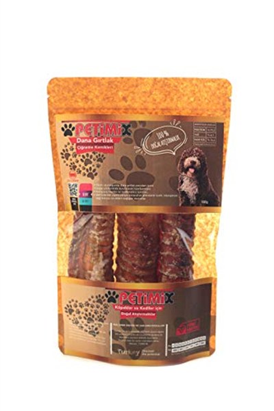 Dana Gırtlak Çiğneme Kemikleri 100g Köpek Ödülü