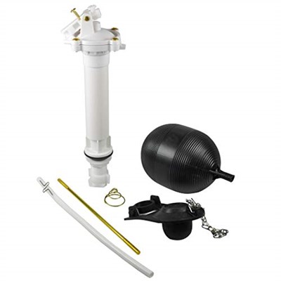 Danco 80816 Komple Tuvalet Tamir Takımı Doldurma Vanası, Sineklik, Çubuk, Şamandıra Değiştirme, Beyaz