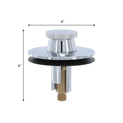 DANCO 88599 Kaldır ve Döndür Küvet ve Banyo Gider Tıpası, Krom