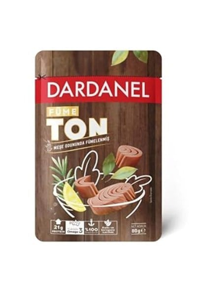 Dardanel Ayçiçek Yağlı Füme Ton Poşet 80 gr
