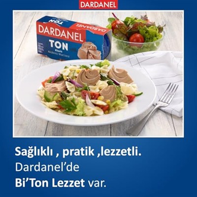 DARDANEL Ayçiçek Yağlı Ton Balığı Poşet 80 gr