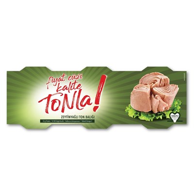 DARDANEL Kalite Tonla Zeytin Yağlı Ton Balığı 3x75 gr