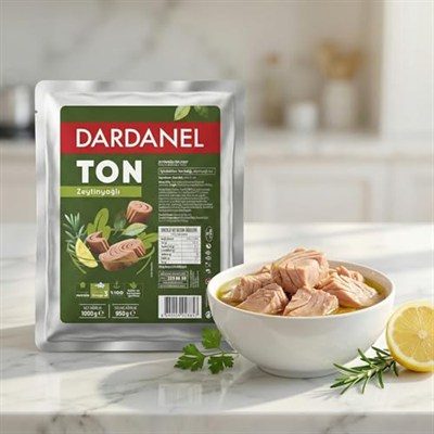 Dardanel Zeytinyağlı Klasik Ton Balığı 1 Kg – Büyük Boy Paket – Profesyonel Mutfak & Toplu Tüketim