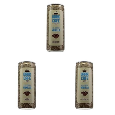 Dark Cafe Soğuk Kahve Vanilya 250 ml 3lü paket