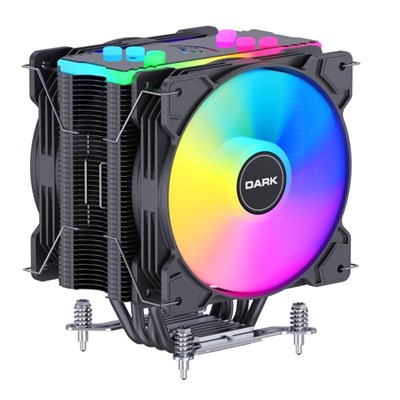Dark Freezer X129 2xAddresseble RGB LED Fanlı Kule Tipi Soğutucu (DKCCX129)