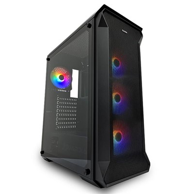 Dark Guardian 4x12cm Dual RGB Fan USB3.0 T-Glass ATX Oyuncu Kasası