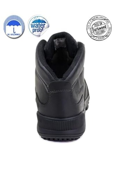 Darkwood 3263 Siyahi Trekking & Outdoor Hakiki Deri Su Geçirmez Waterproof Bot, DARKWOOD 3263 Siyahİ Trekking & Outdoor