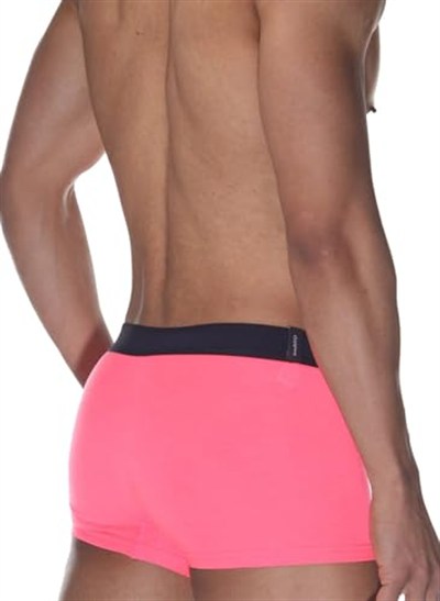 Darkzone Erkek Neon Pembe Pamuklu Likralı Boxer Neon Pembe 2XL