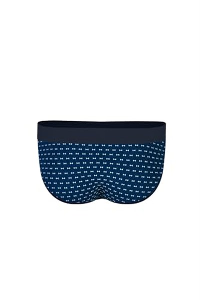 Darkzone Erkek Papyon Desenli Lacivert Hipster Slip-1